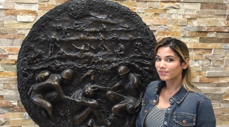 Amber Meyer, Army veteran BARRIE BARBER/STAFF