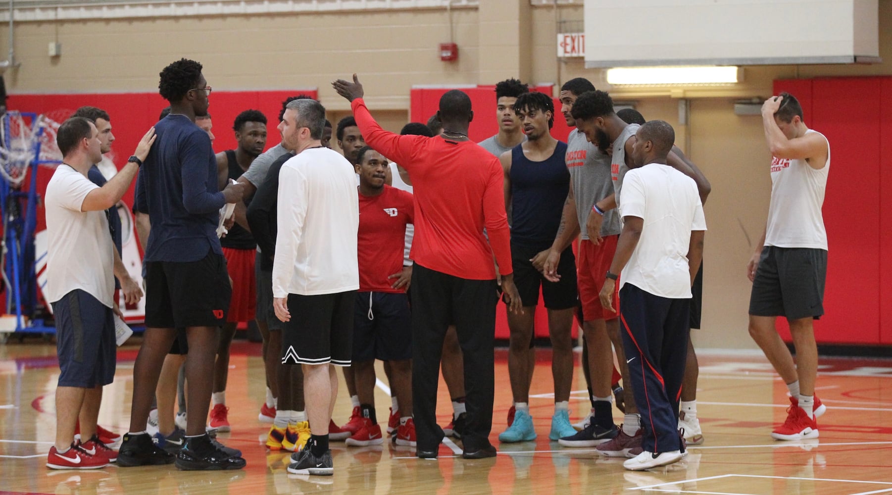Photos: Dayton Flyers practice (Sept. 26)