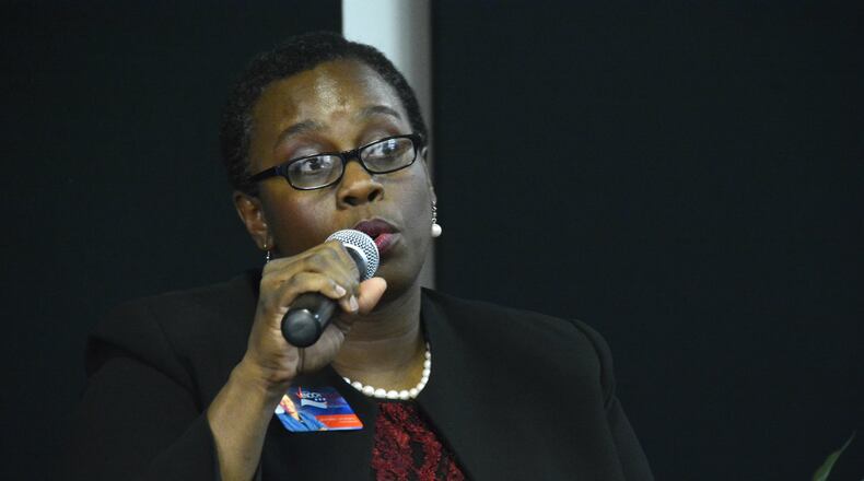 Vanessa Enoch, of West Chester Twp., will be the Democratic candidate for the 8th Congressional District race in November.