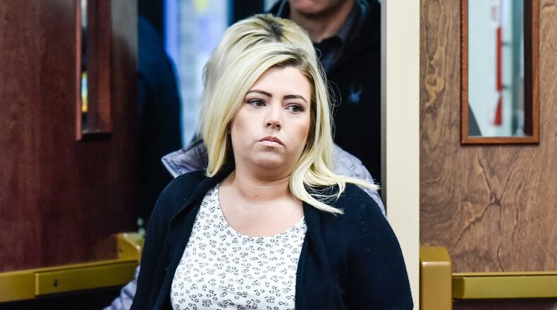 The Franklin Board of Education is scheduled to consider the resignation of Madalyn Arnett, a Franklin High School teacher accused of having sex with a 16-year-old student. NICK GRAHAM/STAFF