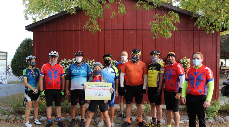 Young's Ice Cream Charity Bike Tour | Photo courtesy of Young's Jersey Dairy