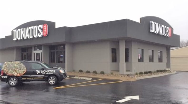 This former Clark's Pharmacy will officially open as a Donato's Pizza restaurant on Tuesday, Dec. 11 in Beavercreek. CONTRIBUTED