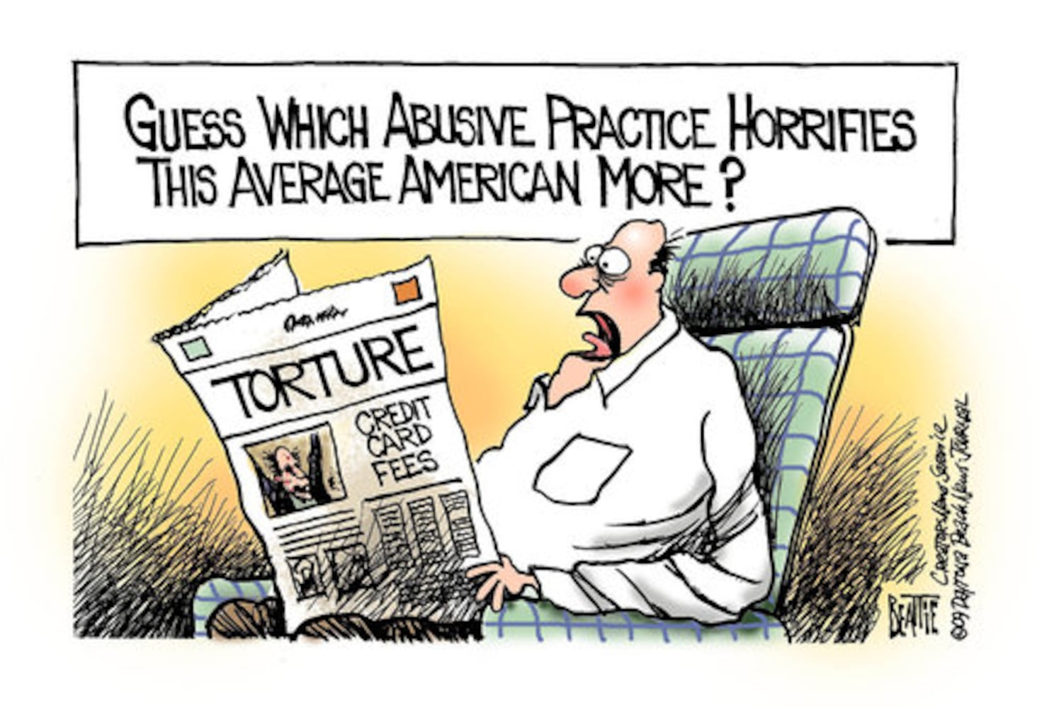 Editorial cartoons
