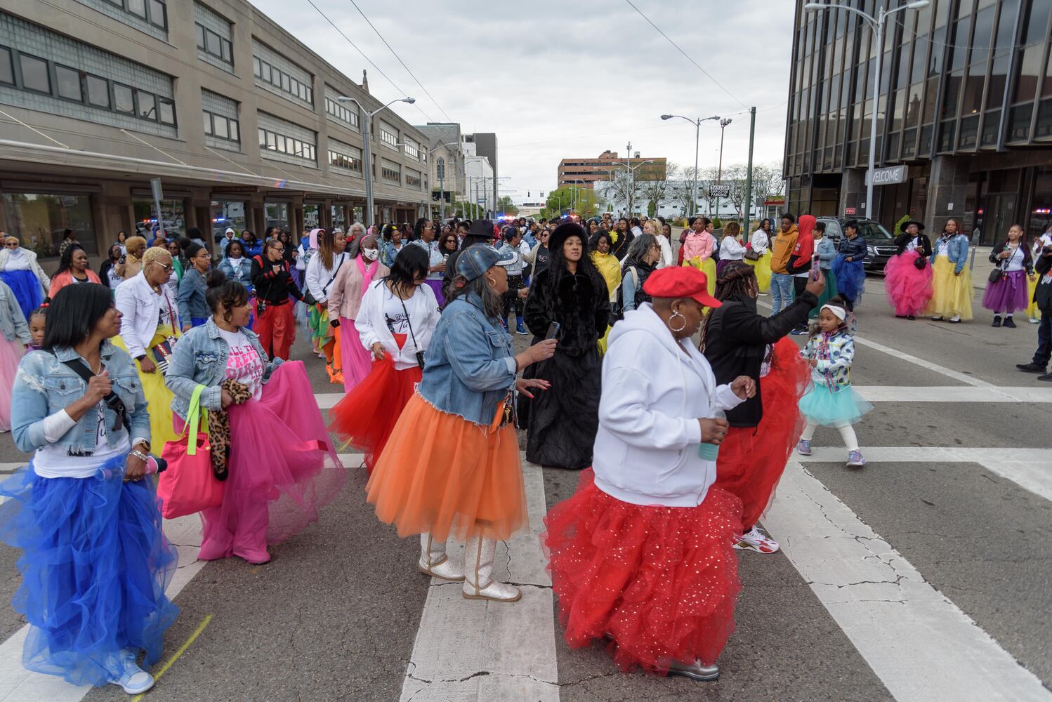 PHOTOS: Did we spot you at the 3rd Annual Women in Tulle Unity Walk in downtown Dayton?