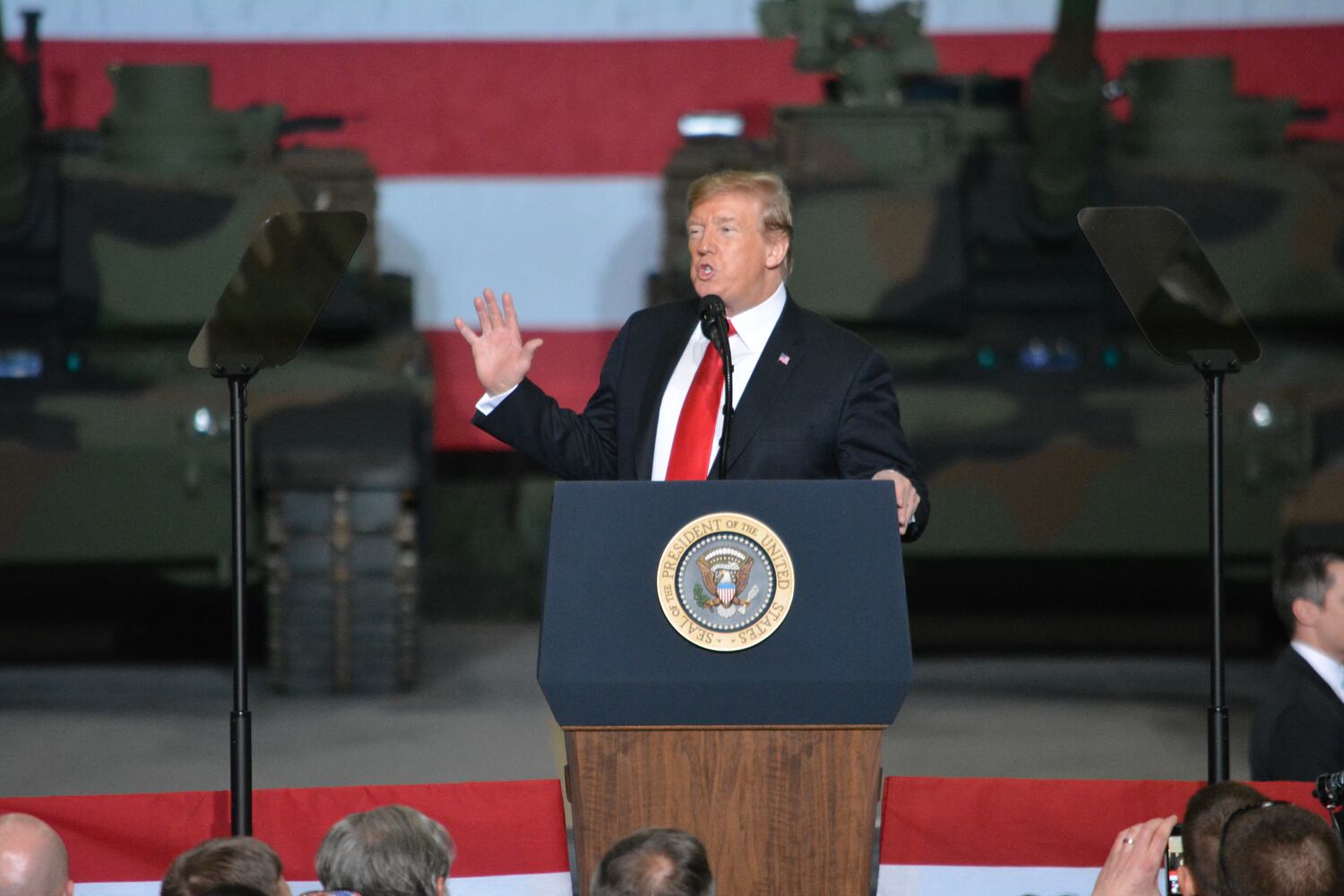 PHOTOS President Trump's past visits to the region.