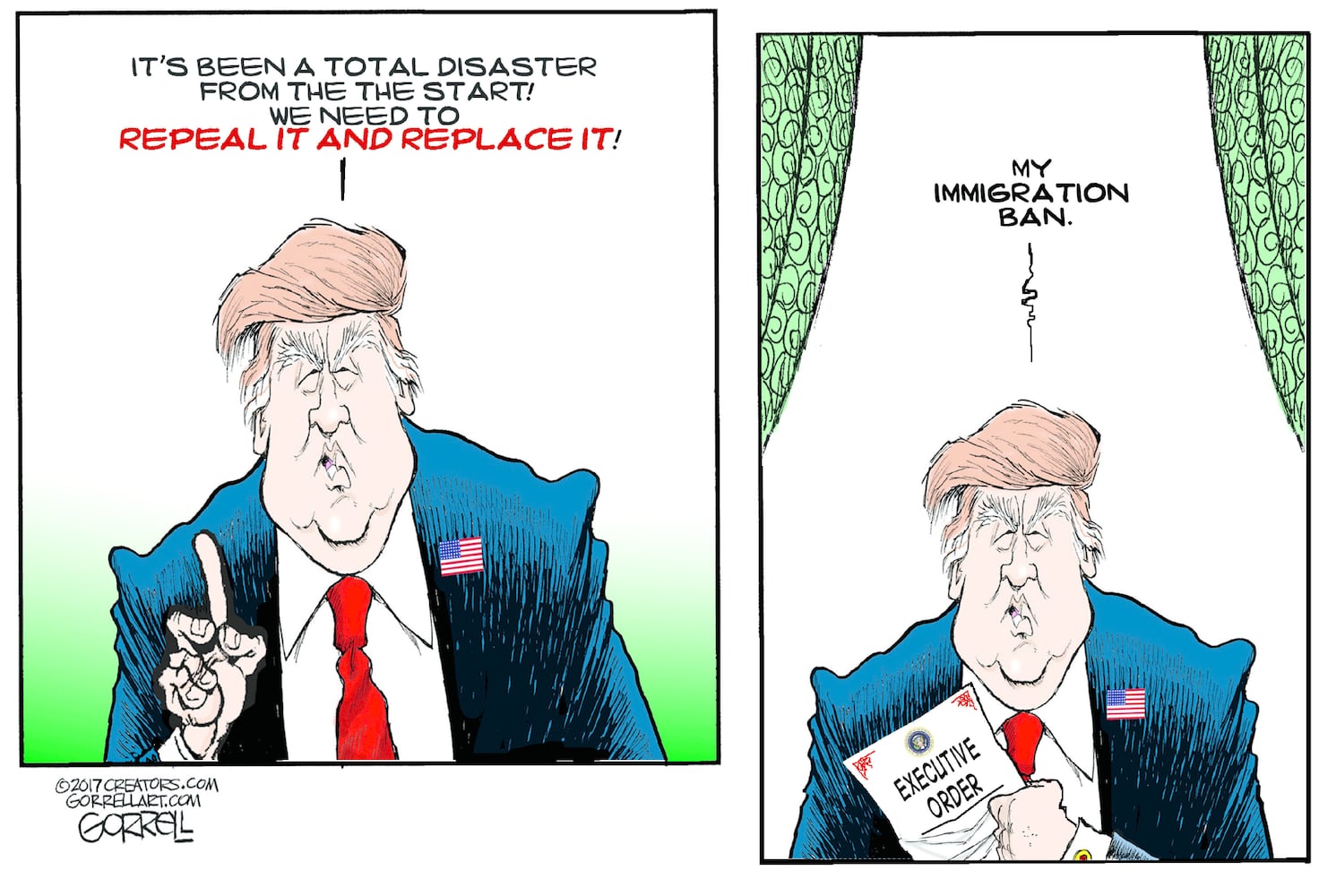 Today's cartoons 2/22