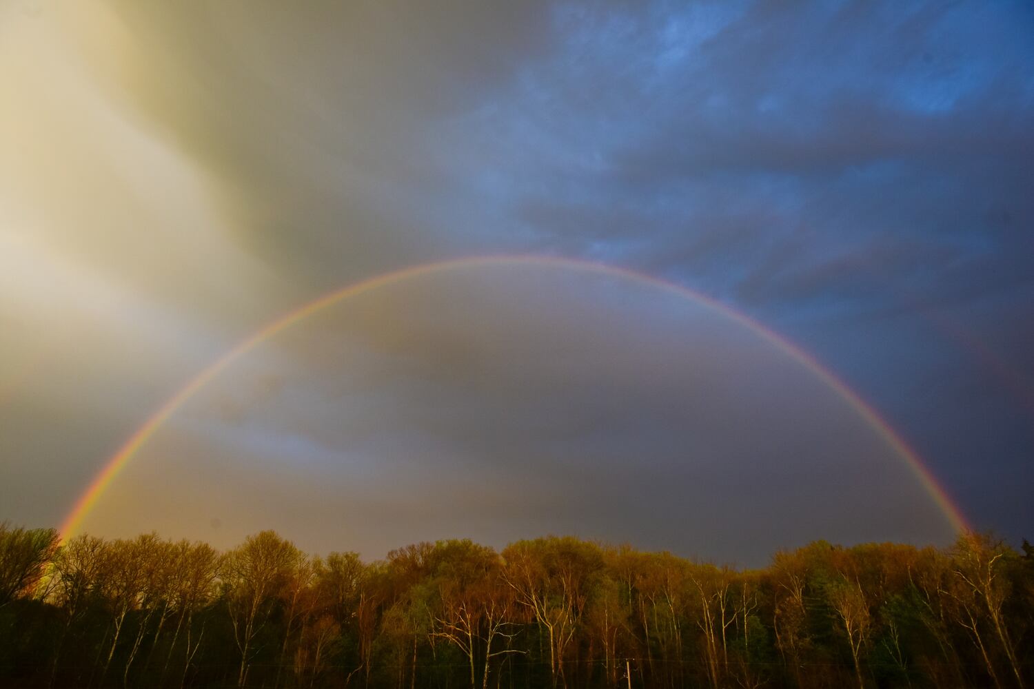 PHOTOS: Double rainbow touches Miami Valley