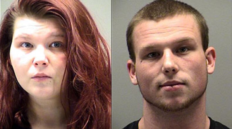 Paige Michelle Martin and Chase Andrew Martin were taken into custody in connection with the robbery of a United Dairy Farmers convenience store on March 29, 2017
