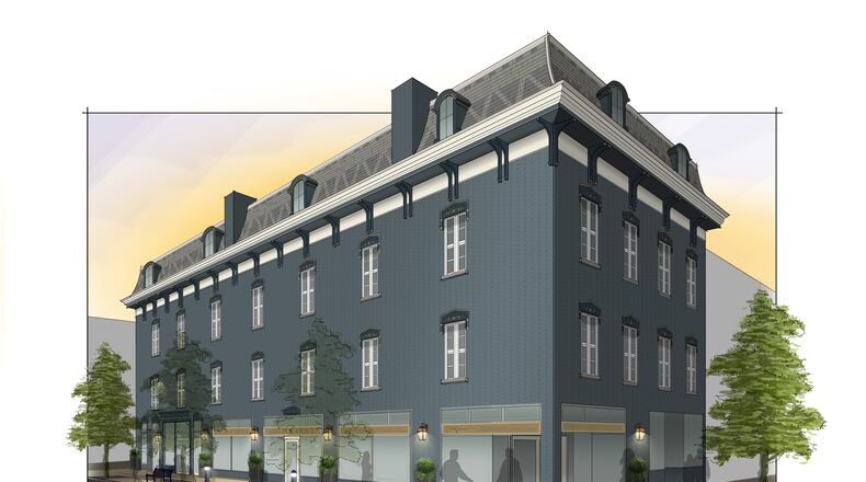 Troy Public Square rendering