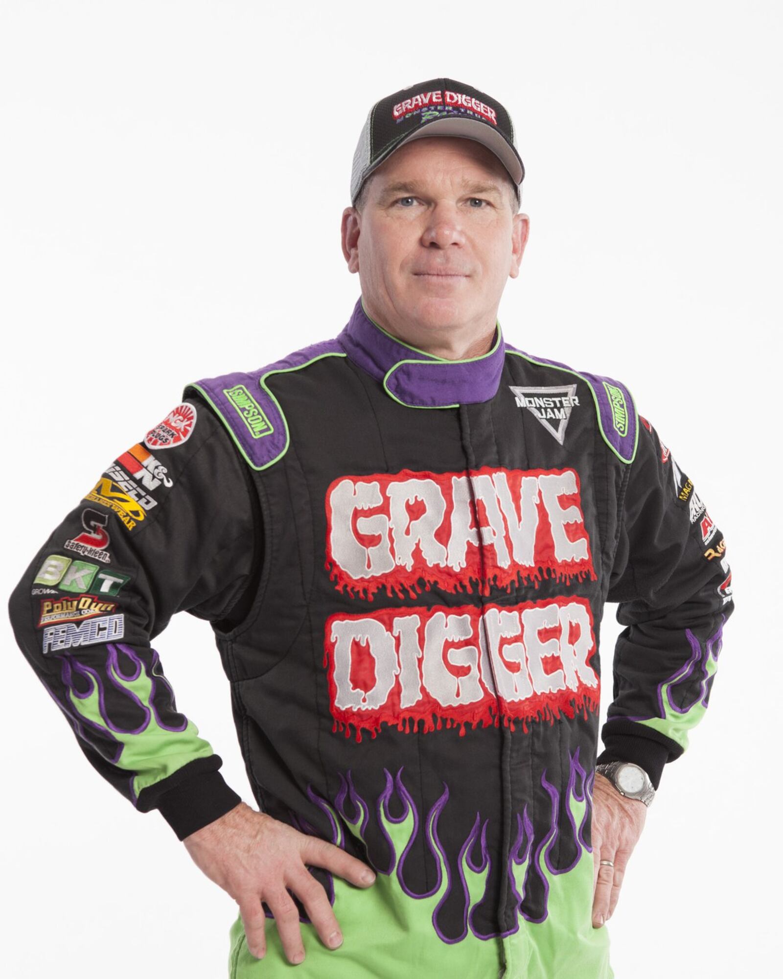 Pablo Huffaker is one of the veteran drivers on the Monster Jam tour that will roll into Dayton for three shows at the Nutter Center September 29-30. CONTRIBUTED