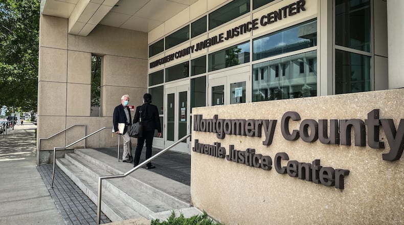 Montgomery County Juvenile Justice Center. JIM NOELKER/STAFF FILE