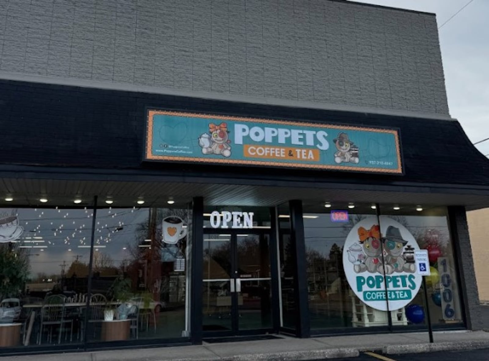 Poppets Coffee & Tea is open on East Dorothy Lane in Kettering. KAILEY BREE/CONTRIBUTED