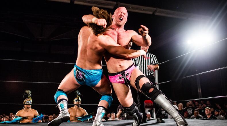 B.J. Whitmer, who began his career wrestling in the Dayton area, a longtime Ring of Honor wrestling star, will make his TV commentary debut on ROH's Best In The World PPV on Friday. Photo from Ring of Honor Wrestling