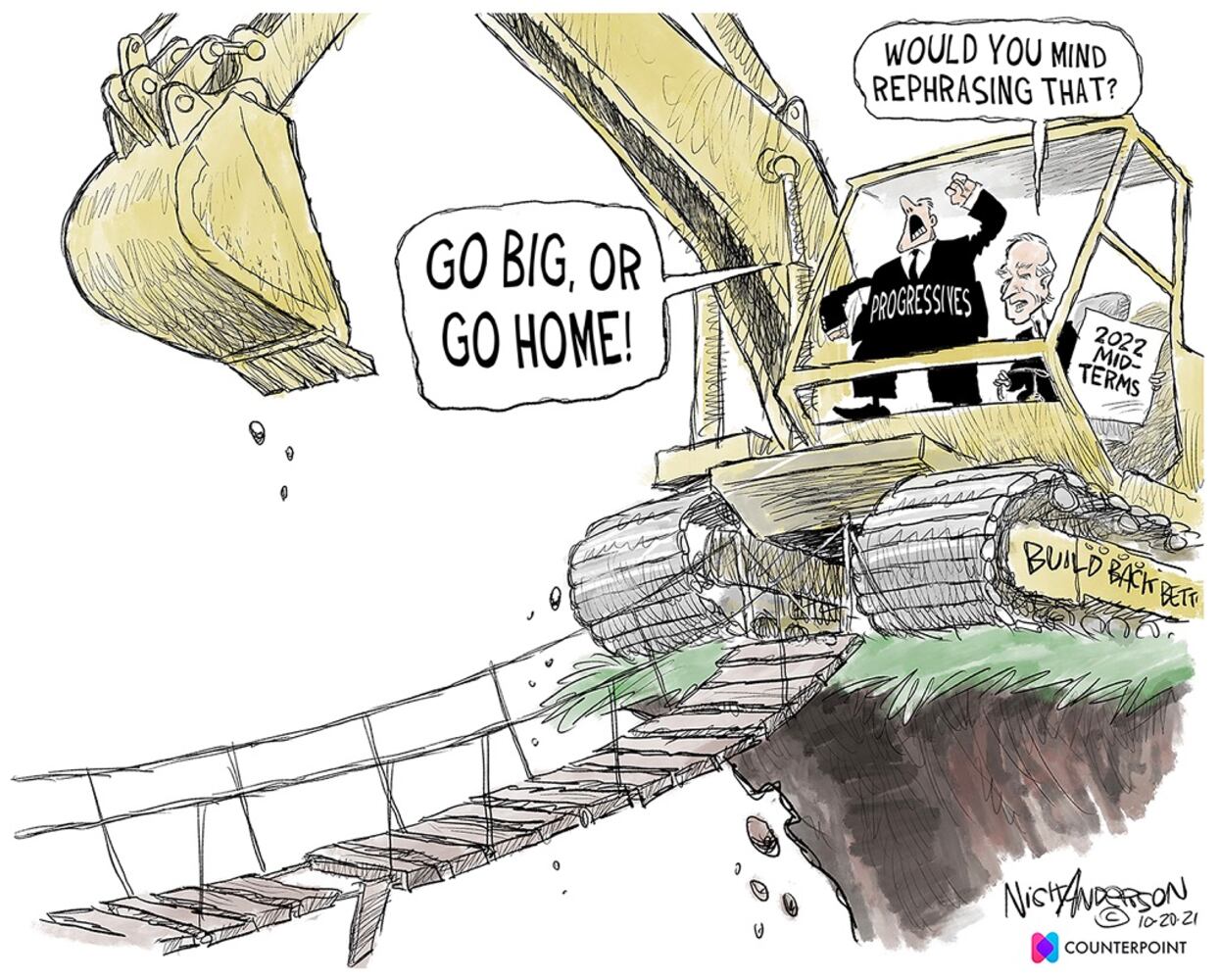 WEEK IN CARTOONS: Gen. Colin Powell, supply chain woes and more