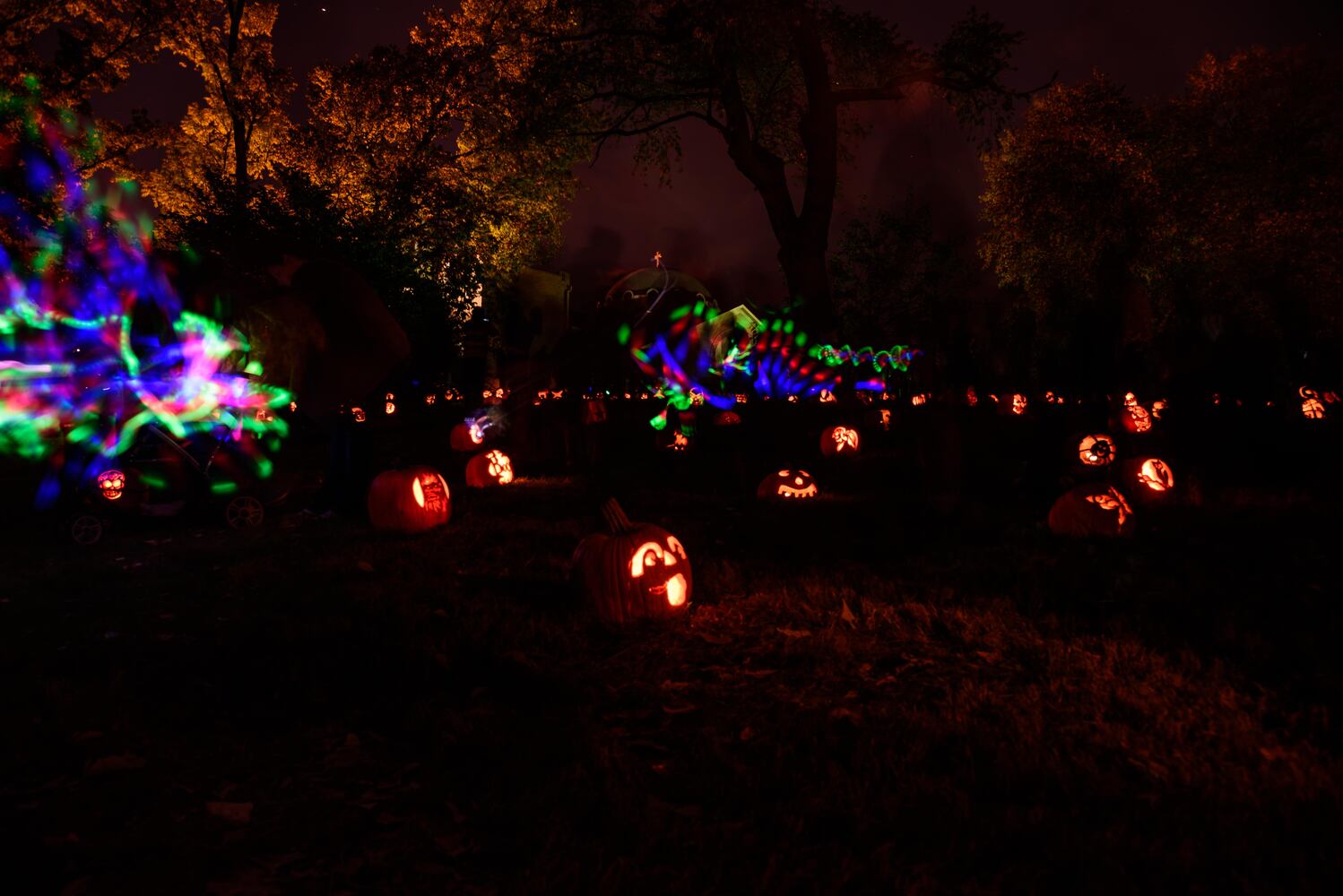 PHOTOS: The Stoddard Avenue Pumpkin Glow LIGHTS Dayton up for Halloween