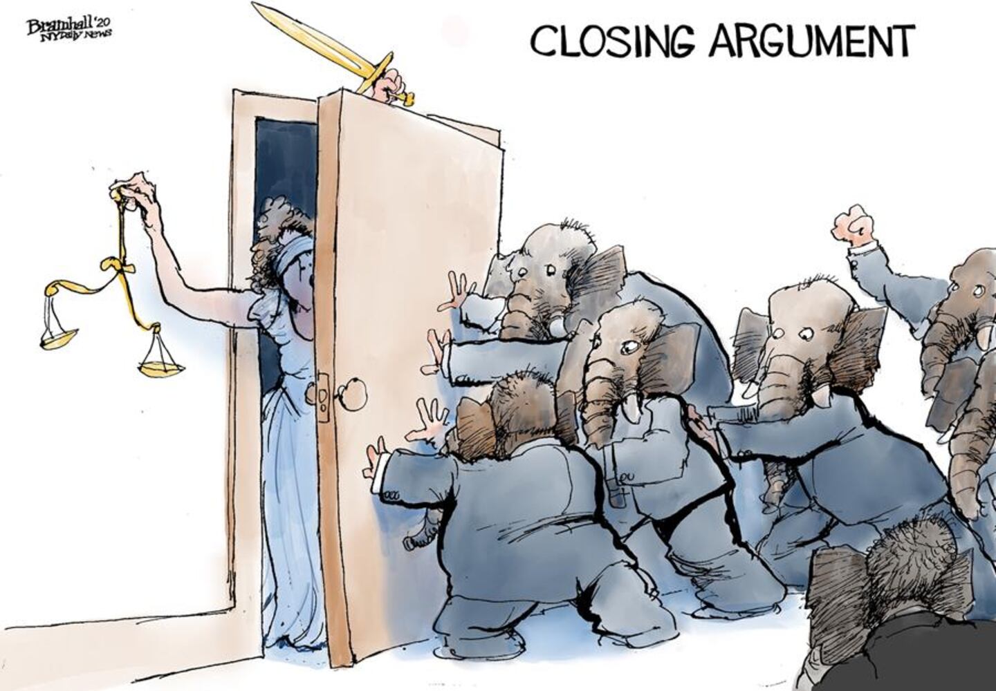 Week in cartoons: Iowa caucus, impeachment acquittal and more