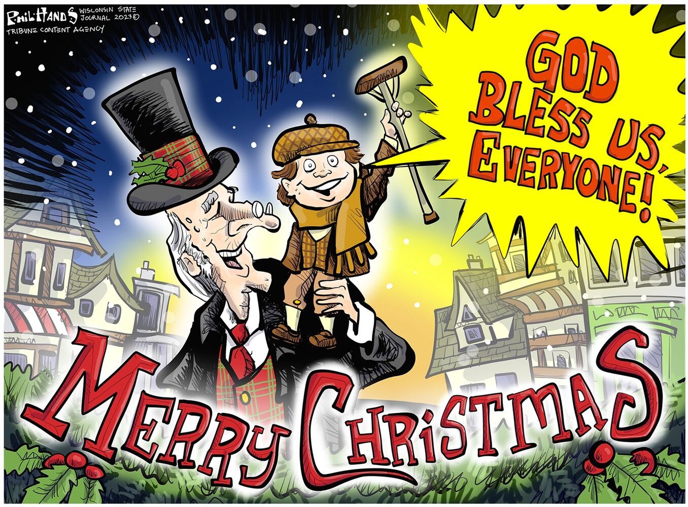 CARTOONS: Phil Hands, Dec. 25, 2023