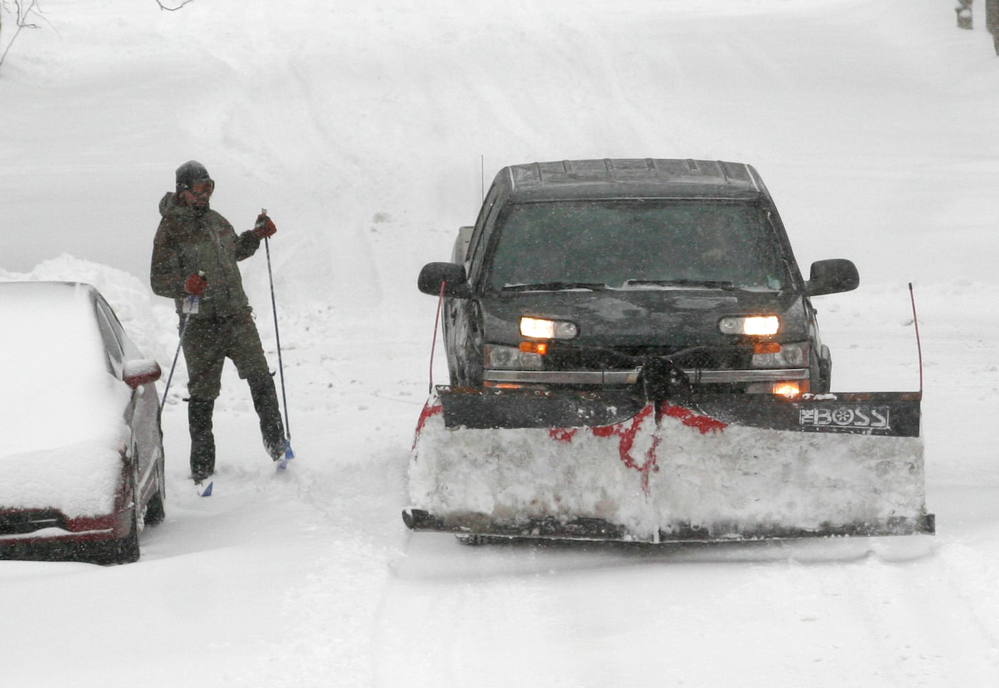 Winter returning after January thaw