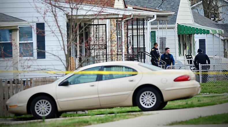 At least two people were detained after a shooting prompted SWAT to respond to a Riverside house early Friday, March 25, 2022. MARSHALL GORBY / STAFF