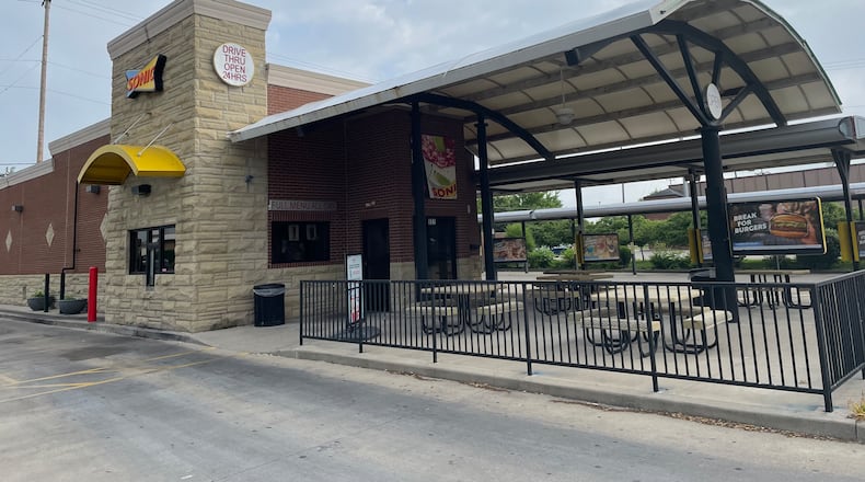 The Sonic Drive-In is located at 801 E. Dixie Drive in West Carrollton. NATALIE JONES/STAFF