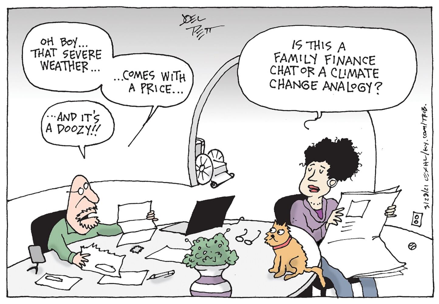 Week in cartoons: Biden press conference, Georgia voting rules and more