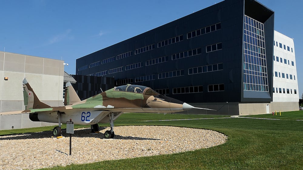 The National Air and Space Intelligence Center (NASIC) on Wright-Patterson Air Force Base in May 2024. FILE