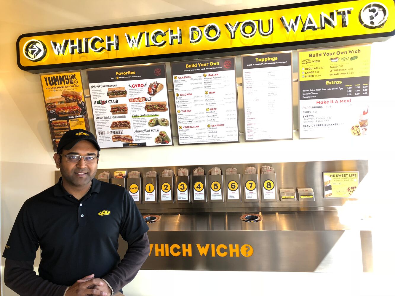 PHOTOS: Get a sneak peek inside Which ’Wich, the area’s newest sandwich shop