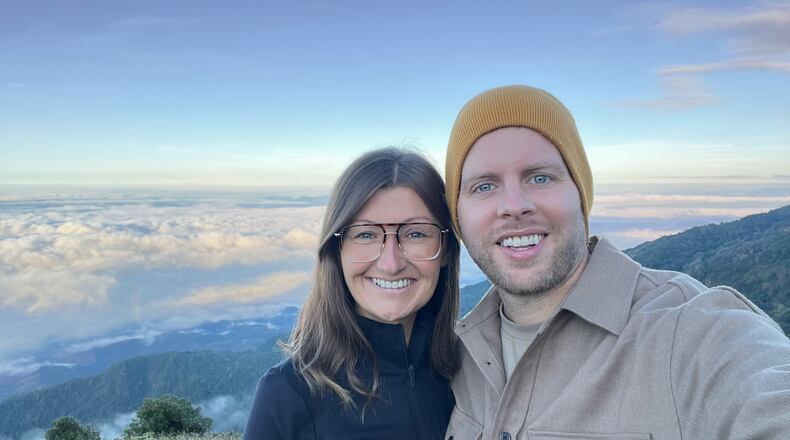 Lesli and Ian Dean at Doi Inthanon National Park in Thailand. Lesli Dean/CONTRIBUTED