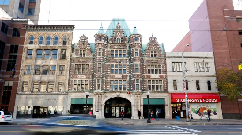 The Dayton Arcade, which opened in 1904, closed its doors for good in 1991 (Lisa Powell/Staff).