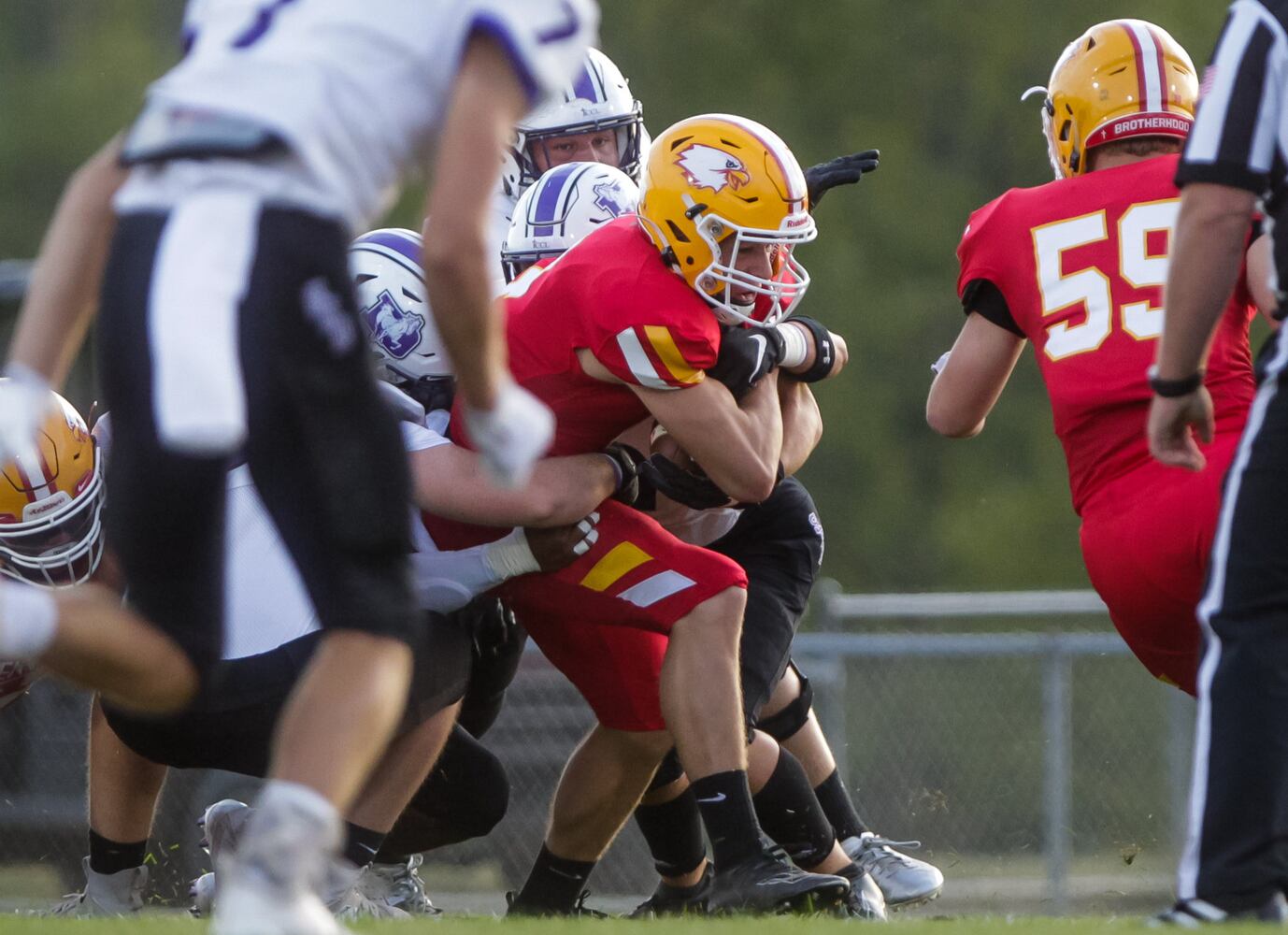 Fenwick football falls to Saint Francis DeSales Friday, Sept. 27