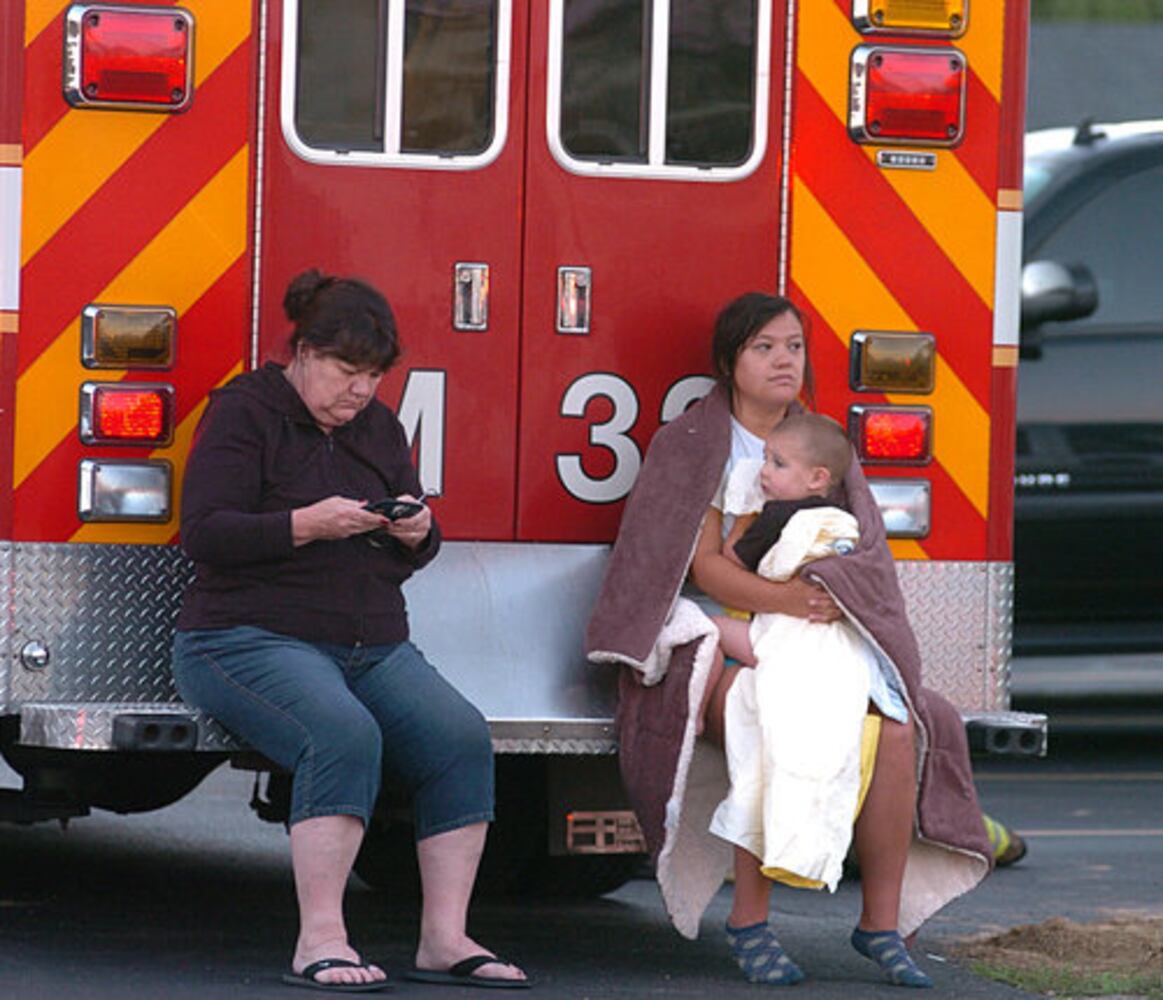 Xenia apartment complex fire