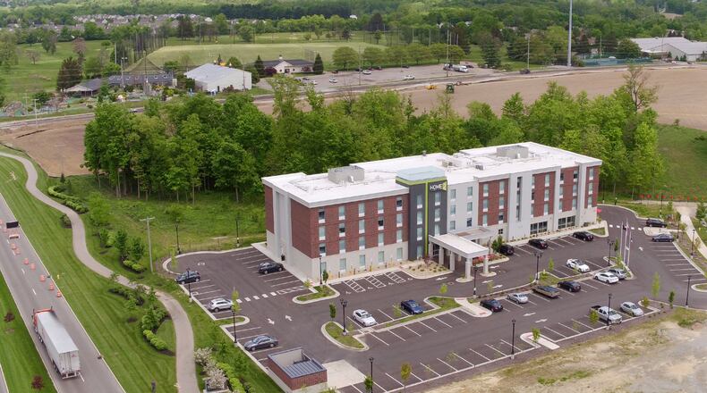 Water pressure has been an issue for some businesses along Wilmington Pike and Wilmington-Dayton Pike. Dozens of acres could be developed in and around the Cornerstone of Centerville and Sugarcreek Twp., and a bigger water supply will likely become a necessity. TY GREENLEES / STAFF