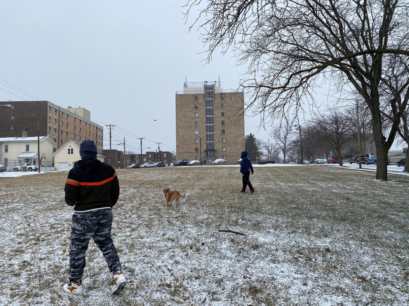 Christmas Day snowfall 2020