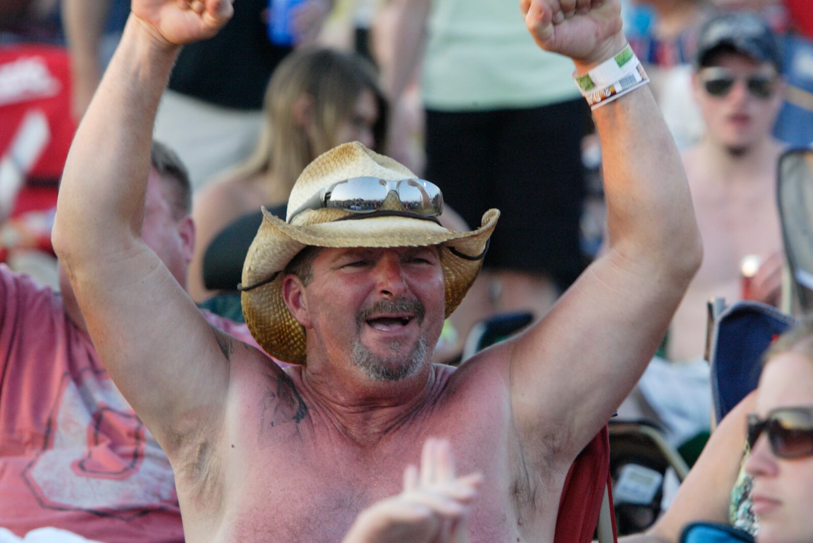 Here's some of what we saw during day two of the 31st annual Country Concert  at Hickory Hill Lakes in Fort Loramie, Ohio, Friday, July 8, 2011.