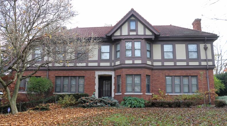 The stately Tudor at 610 Runnymede Road has about 5,200 square feet of living space. The home is nestled within a hillside on one of the larger lots. Contributed photos by Kathy Tyler