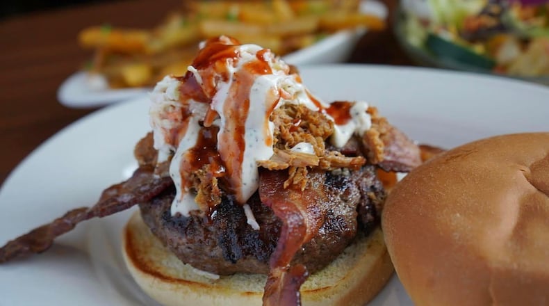 Piggy Back Burger from Chappys Social House. CONTRIBUTED