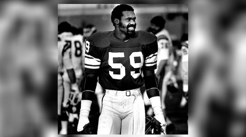 Matt Blair, one of the great linebackers in Minnesota Vikings history and a six-time Pro Bowler who played in two Super Bowls, was a Colonel White grad. FILE PHOTO