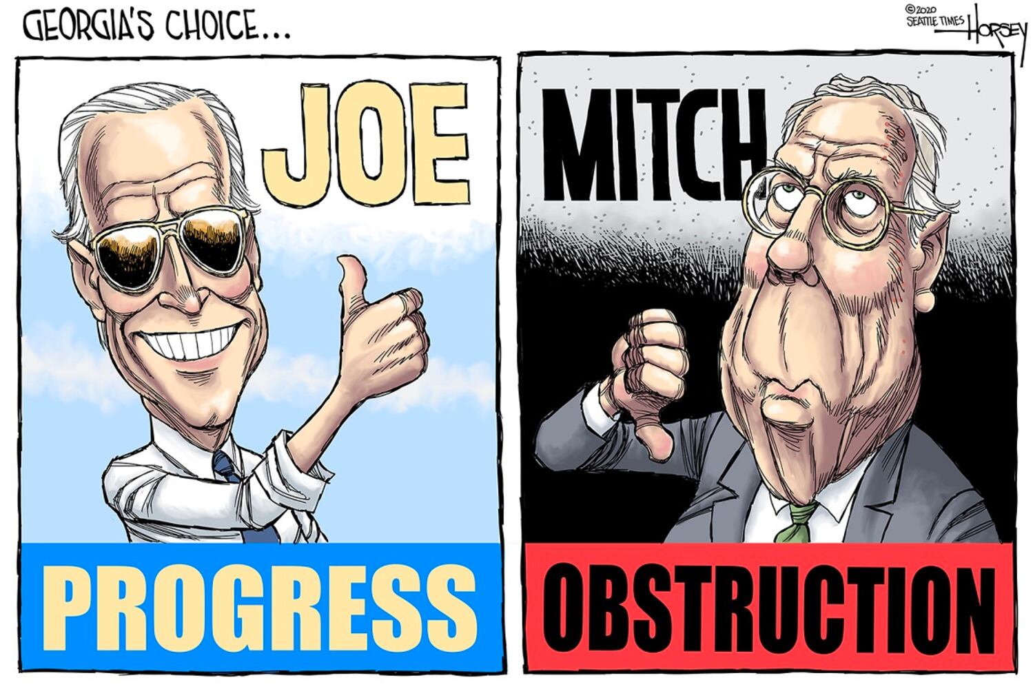 Week in cartoons: Stimulus checks, Christmas and more