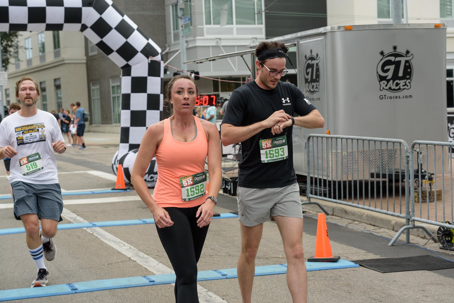 PHOTOS: Did we spot you running in the Dragons 5K at Day Air Ballpark?