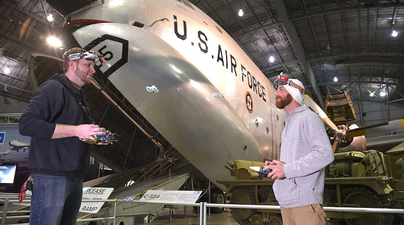 A micro drone race will be held at the National Museum of the U.S. Air Force on Feb. 20. U.S. AIR FORCE PHOTO/KEN LAROCK