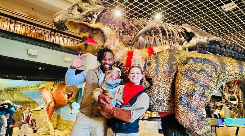 Jurassic Quest, a family-friendly dinosaur adventure, will be presented Feb. 3-5 at the Dayton Convention Center. CONTRIBUTED