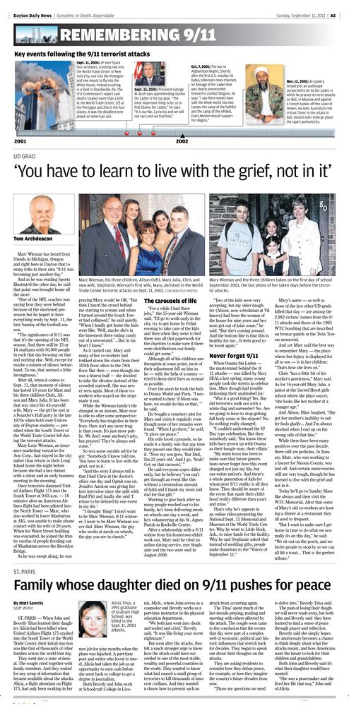 Sept. 11, 2011: A5 Dayton Daily News