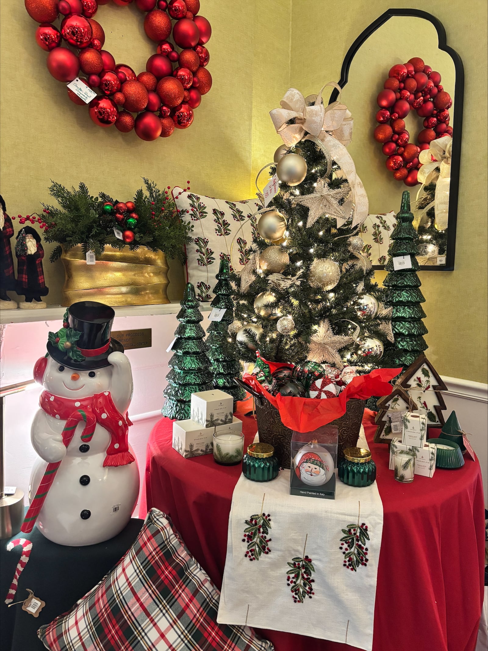 The Little Exchange in Oakwood is filled with Christmas items. CONTRIBUTED