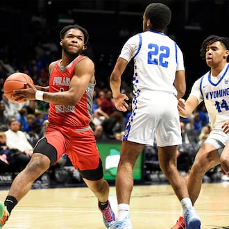 The Northridge High School boys basketball team fell to Cin. Wyoming in the D-IV, Region 16 final on Saturday, March 14, 2026 at Xavier University's Cintas Center. GEOFF NEVILLE / CONTRIBUTED PHOTO