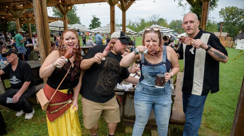 The Ohio Renaissance Festival opened for its 30th year over Labor Day weekend and organizers expect hundreds of thousands of guests to flow to the grounds Saturdays, Sundays, for nine weekends until Oct. 27. TOM GILLIAM / CONTRIBUTING PHOTOGRAPHER