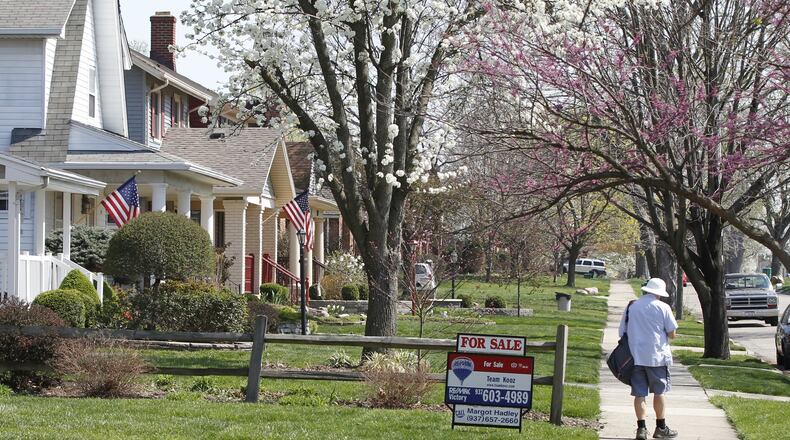 Average and median home prices have increased in the Dayton area in the past year. Staff Photo by Ty Greenlees