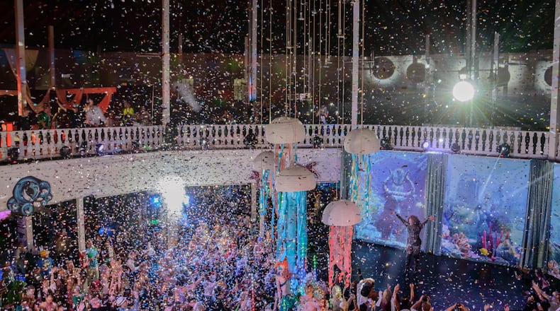 Equitas Health's signature event, Masquerage, took place at the Montgomery County Roundhouse on Saturday, October 21. This year's theme was Lost Worlds. The event is one of the largest public opportunities to raise awareness and critical funds for HIV/AIDS medical care and treatment, HIV prevention (which includes PrEP), and a variety of other services. Photos by Tom Gilliam Photography for Dayton.com