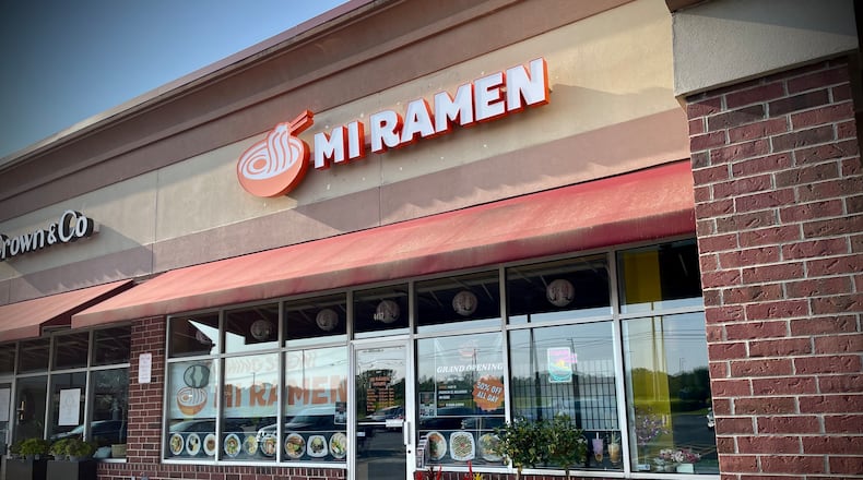 Mi Ramen is located at 4457 W. Franklin St. in Bellbrook. NATALIE JONES/STAFF