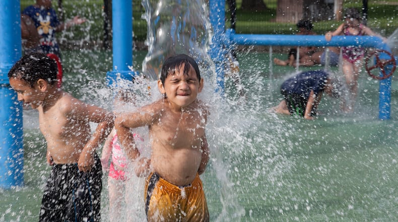 It's easy to beat the heat at Island MetroPark. JAN UNDERWOOD