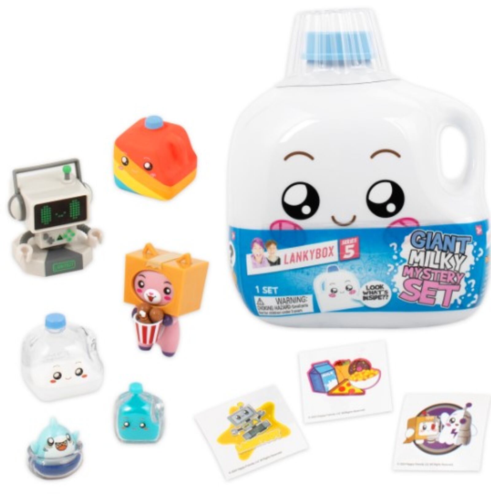 LankyBox is a highly viewed YouTube gaming duo, and the Giant Milky Mystery Set is a holiday gift themed for that. MEIJER/HOLIDAY TOY GUIDE 2025